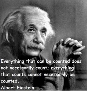 Einstein Quote-Counting